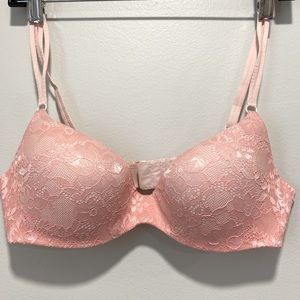 Victoria’s Secret Angels Lace Demi Bra Women Size 36C